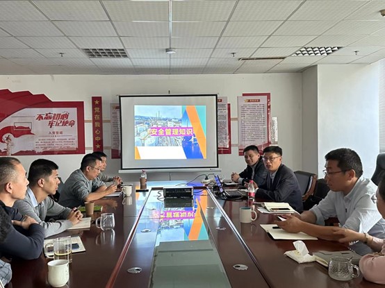 百時得公司2023年安全生產(chǎn)專題培訓(xùn)圓滿完成